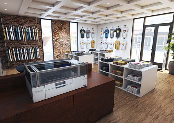 Epson SureColor F1060 Hybrid DTG / DTFilm printer