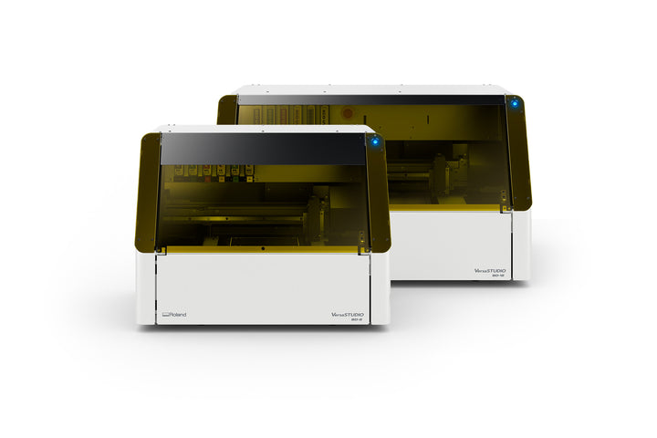 Roland DG BD-8 and BD12 desktop flatbed UV printer