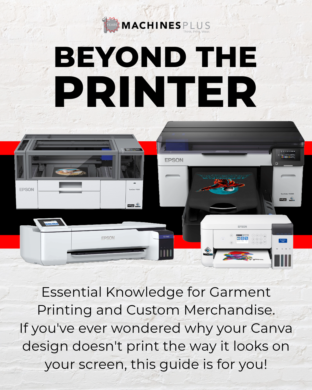 Beyond the Printer: Essential Knowledge for Garment Printing and Custom Merchandise