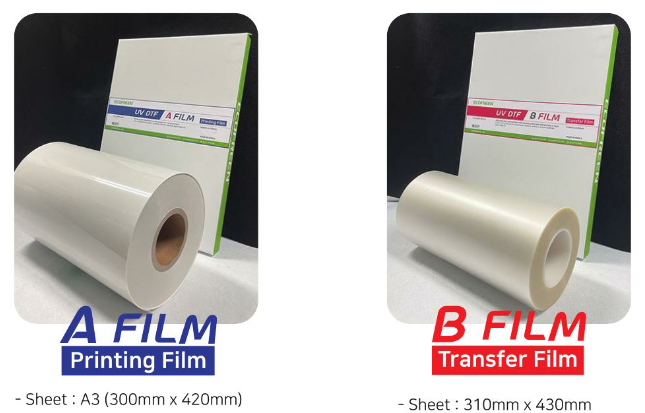 Introducing The Latest UV A+B DTF Film: Experience Unmatched Features ...