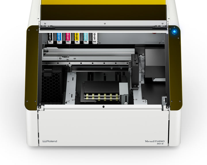 Roland DG BD-8 and BD12 desktop flatbed UV printer
