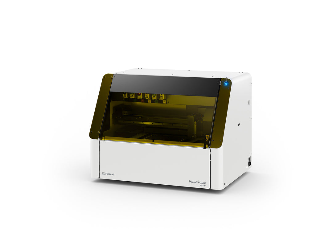 Roland DG BD-8 and BD12 desktop flatbed UV printer
