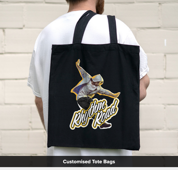 BN2-20A Heat Transfer Vinyl application example on tote bag
