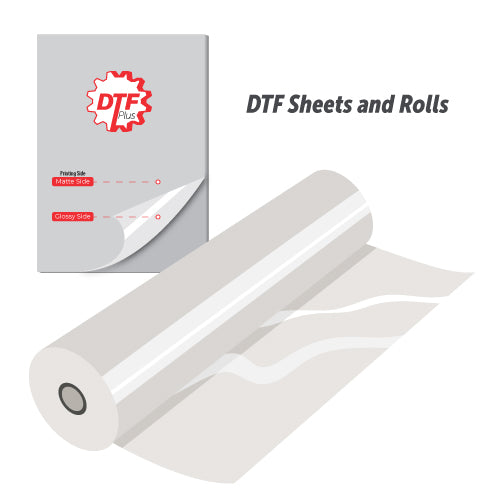Direct to Film (DTF) sheets and rolls