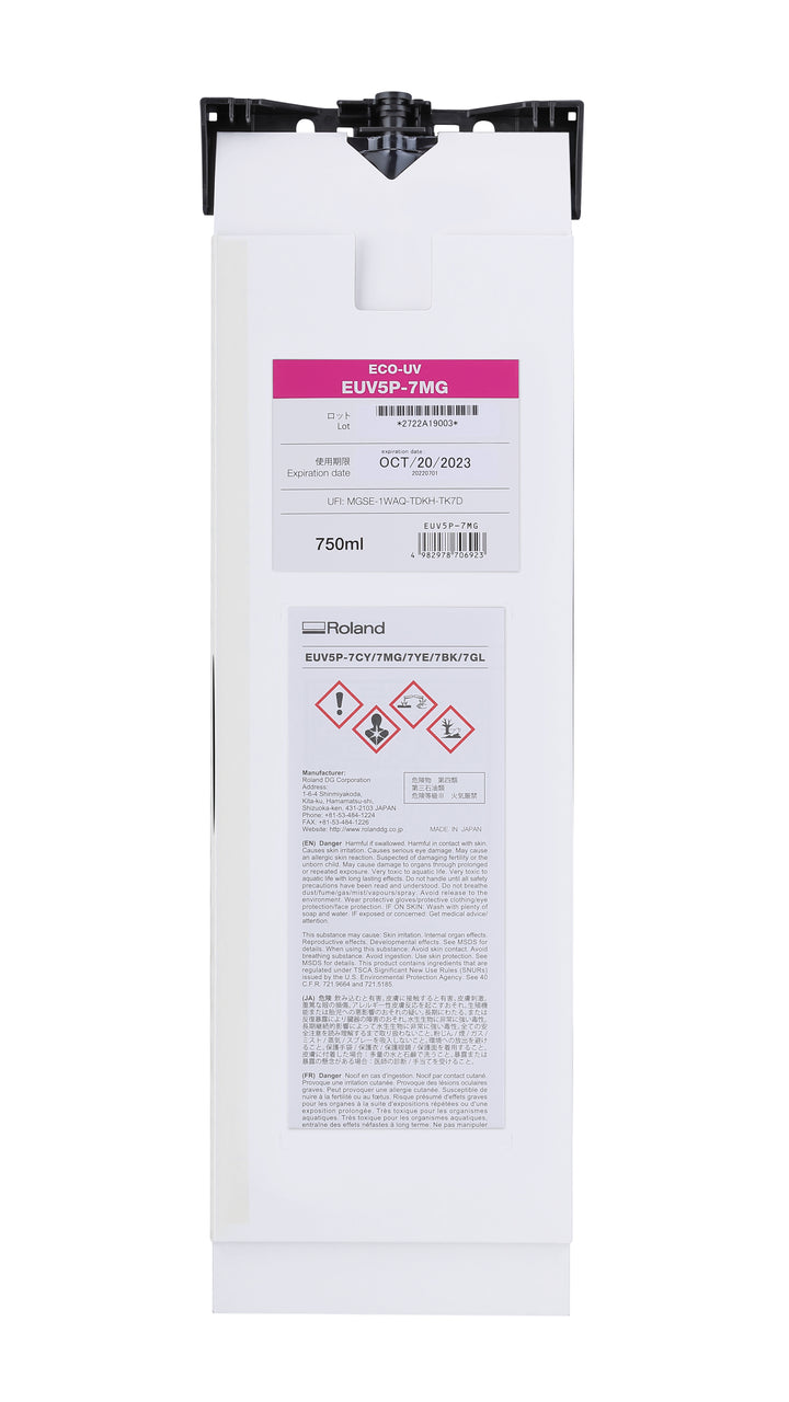 Roland DG EUV5P-7 ink for the MO Series UV Printer
