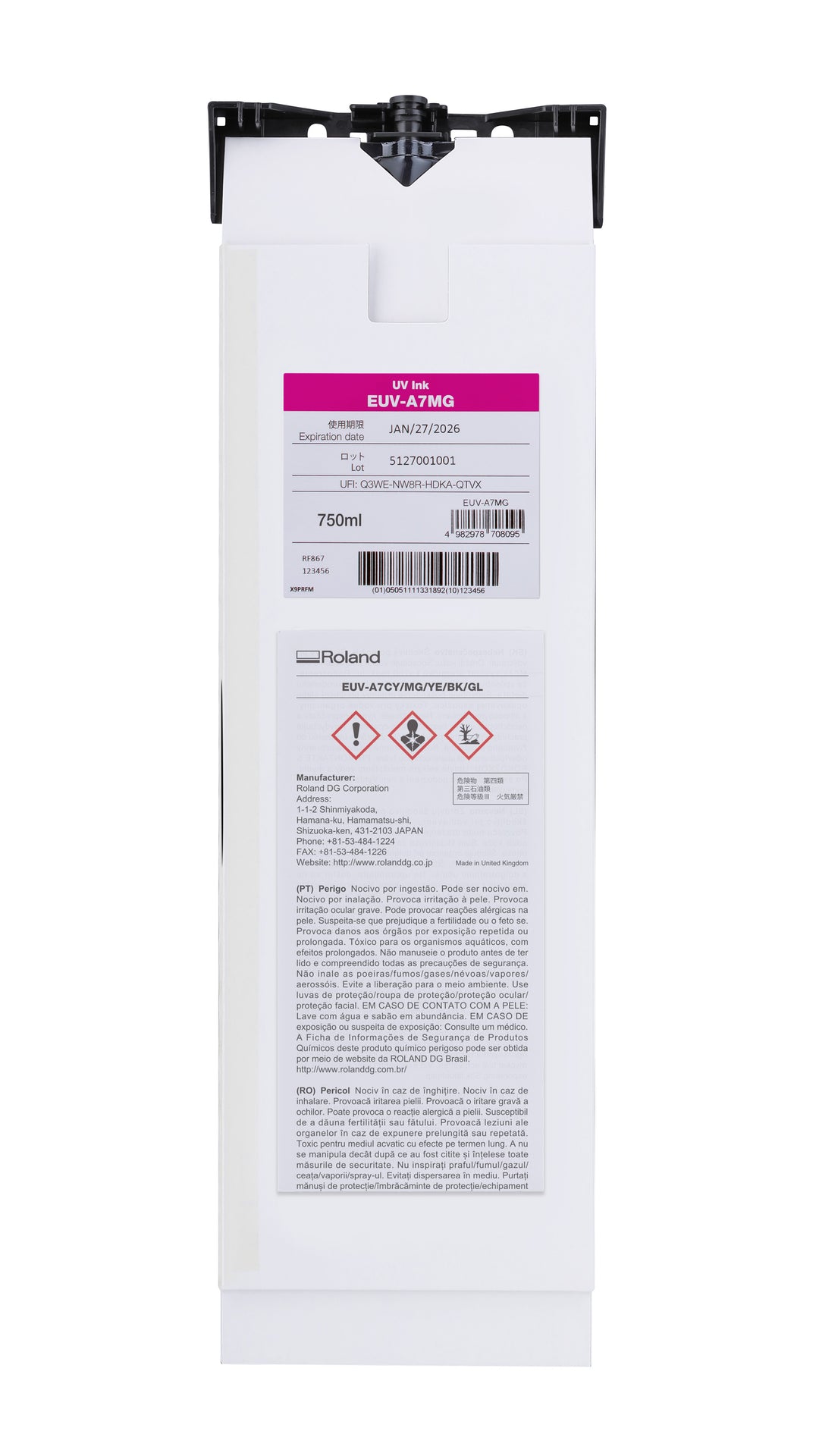 Roland DG Flexible EUV-A ink for the MO Series