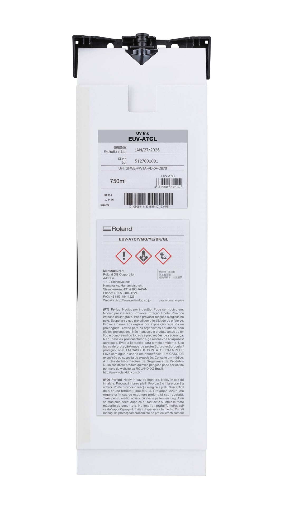 Roland DG Flexible EUV-A ink for the MO Series