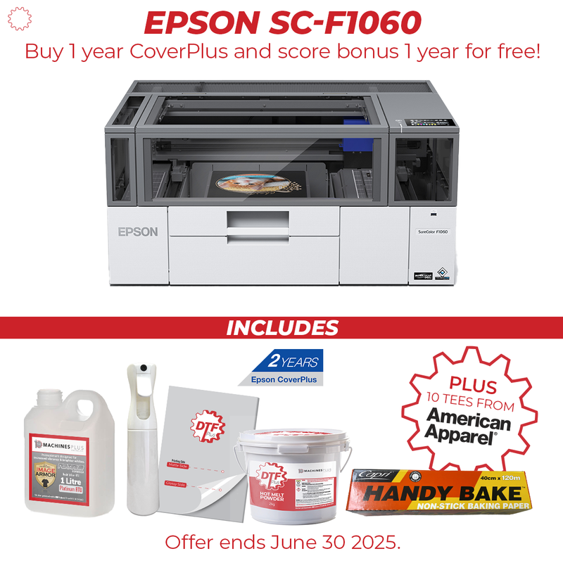 Epson SureColor F1060 Hybrid DTG / DTFilm printer
