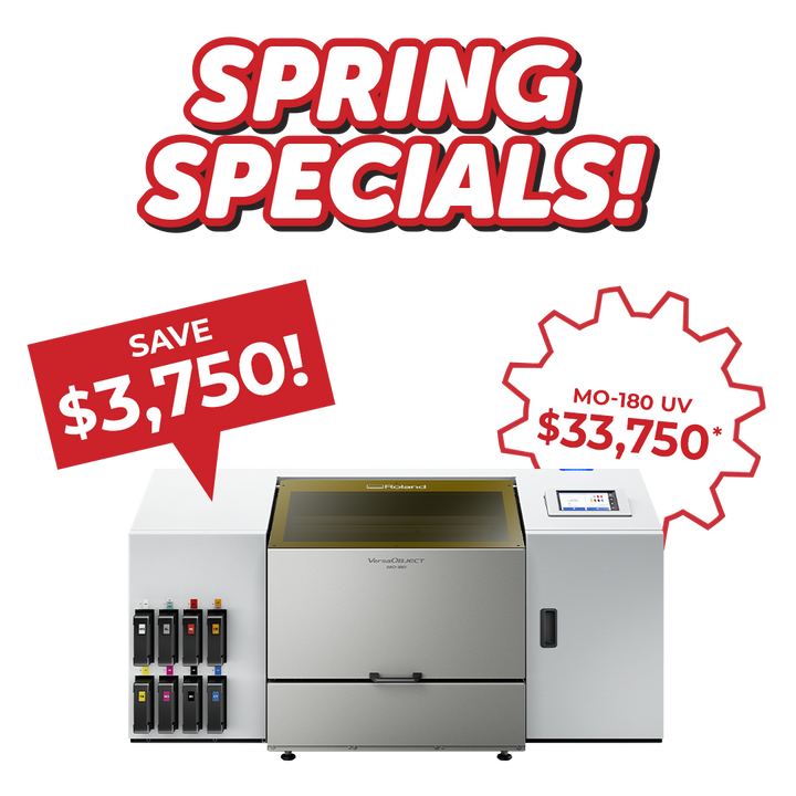 Roland DG MO-240 & 180 Flatbed UV Printer