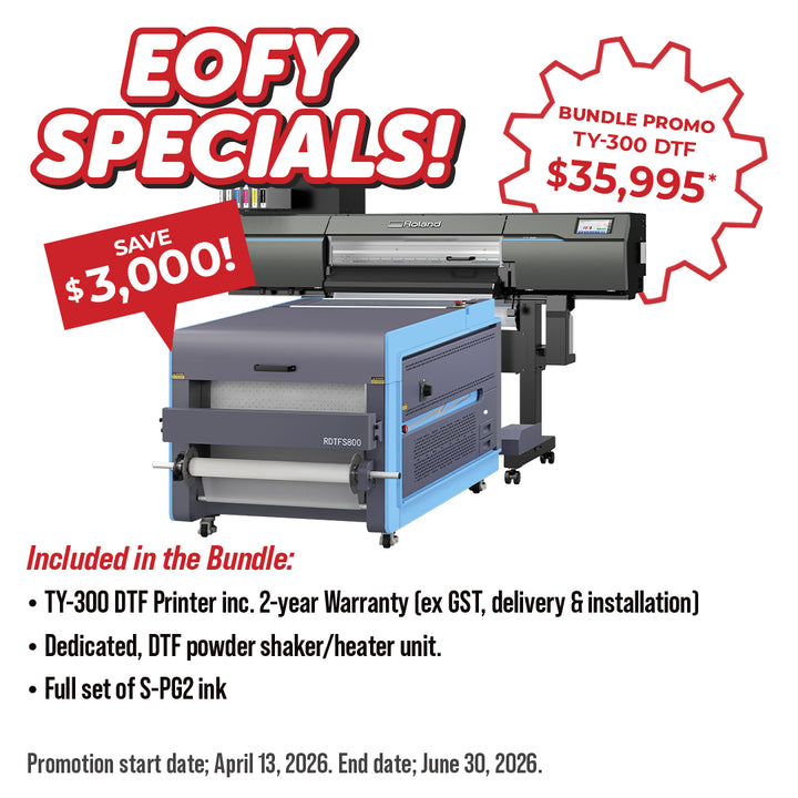 Roland DG TY-300 Direct-To-Film Printer