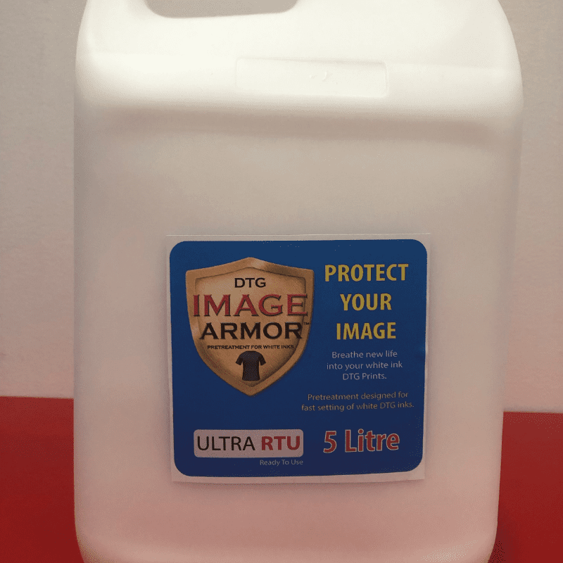 Image Armor Ultra Pre Treatment for Mid Dark to Black Garments. - Machines Plus