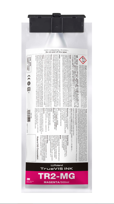 Roland DG TrueVIS TR2 Ink for SG and VG Series in Magenta 500ml