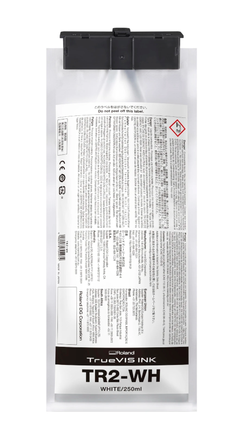 Roland DG TrueVIS TR2 Ink for SG and VG Series in White 250ml